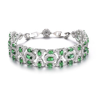 Colorful Light Luxury Diamond Bracelet
