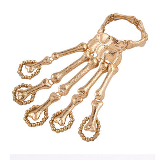 Skull Finger Bone Joint Finger Bracelet
