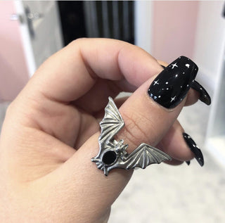 Horror Bat Halloween Ring