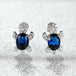 White Gold Blue Diamond