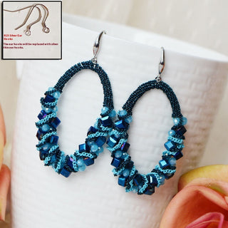 Manmiao Handmade Tassel Exquisite Earrings