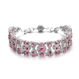 Colorful Light Luxury Diamond Bracelet
