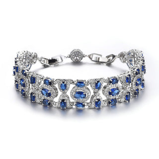 Colorful Light Luxury Diamond Bracelet