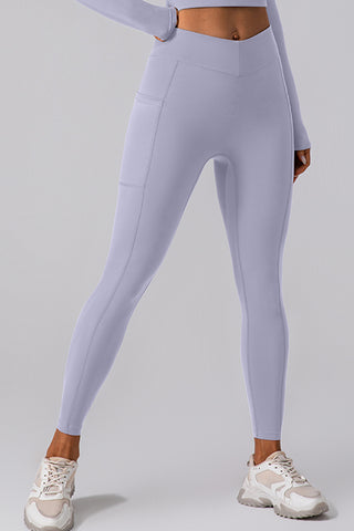 Pocketed Waist Active Leggings