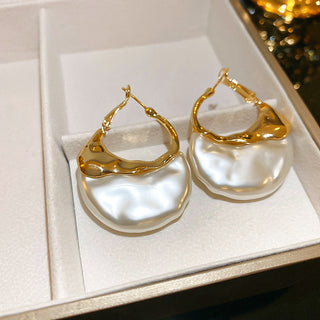 French Style Elegant Geometric Earrings