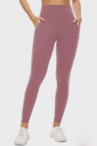 Side Pocket High Waist Active Leggings