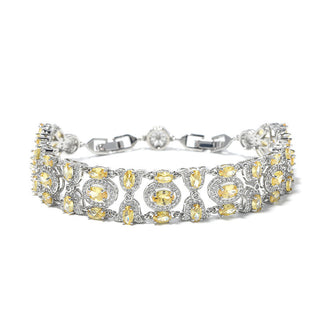 Colorful Light Luxury Diamond Bracelet