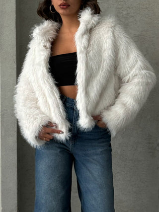 Collard Fur Coat