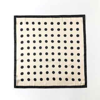 Sweet Lattice Satin Silk Scarves