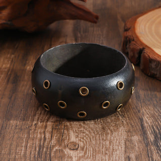 Handmade Wood Hole Bracelet