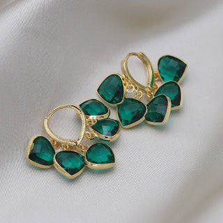 Korean Style Heart Earrings
