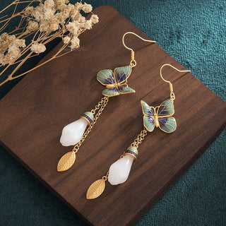 Chinese Style Vintage Tassel Earrings