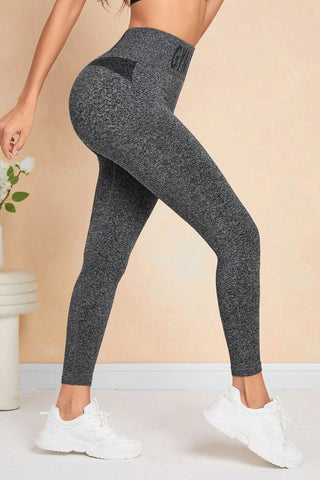 Gray High Waist Leggings