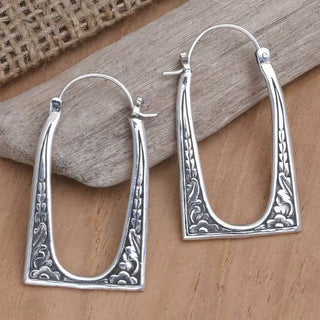 Oval Retro Creative Earrings