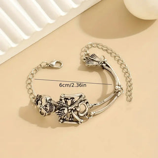 Exaggerated Skull Bracelet Halloween