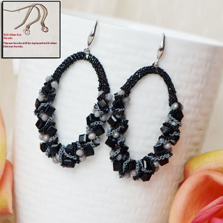 Manmiao Handmade Tassel Exquisite Earrings