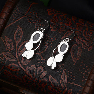 Copper Moonstone Color Zircon Earrings