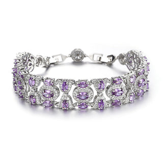 Colorful Light Luxury Diamond Bracelet