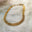 A8216-Woven Necklace Gold