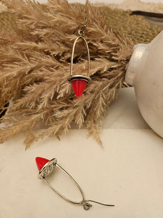 Gyro-shaped Earrings Ear drops Creative New