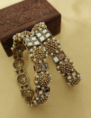 Premium Mirror Bangle Set